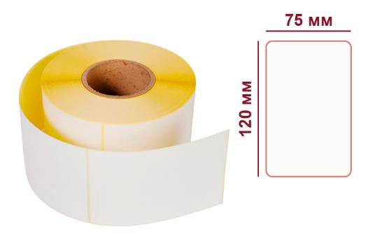 Термоэтикетки 75х120