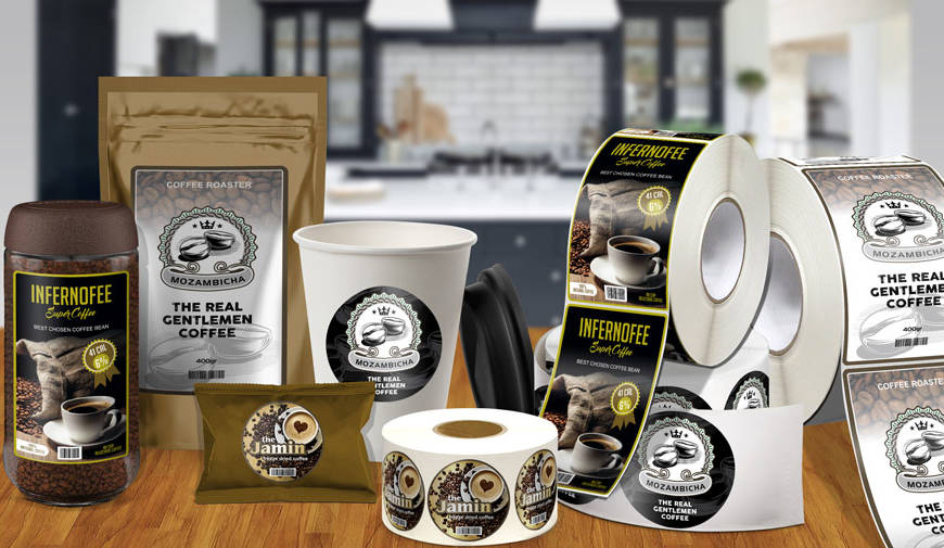 Этикетки для кофе